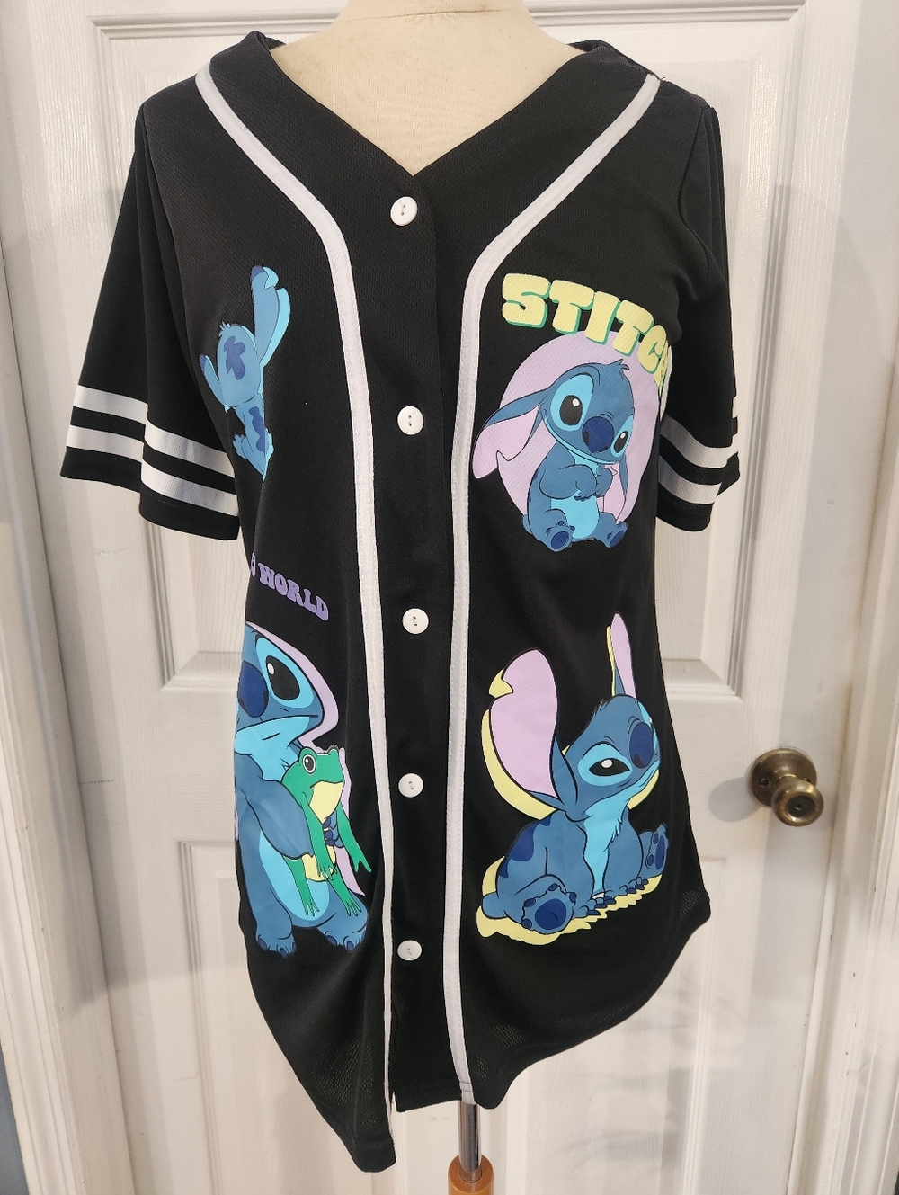 Stitch Button Down Baseball Jersey